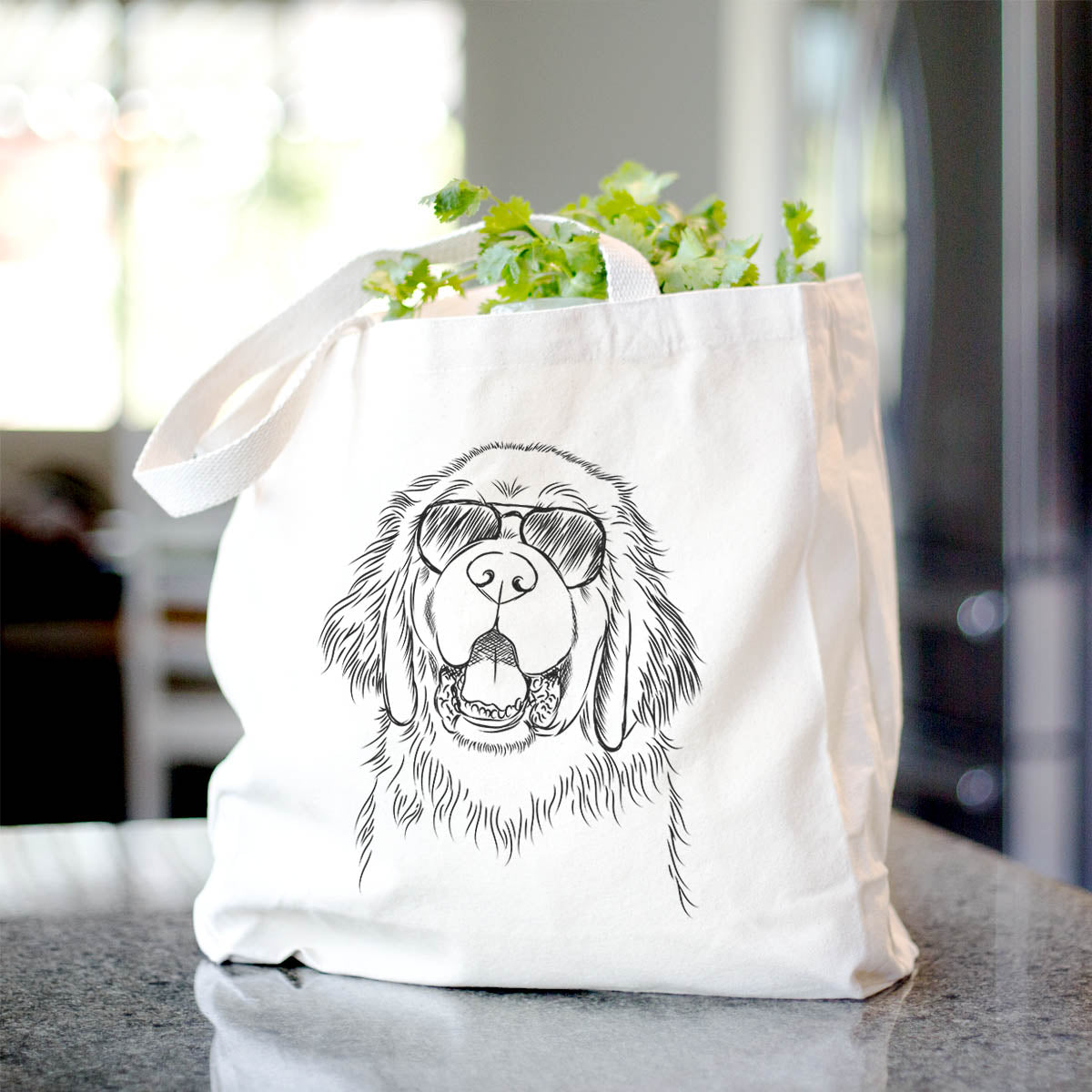 Newfoundland Tote Bag - Stylish and Trendy Canvas Tote
