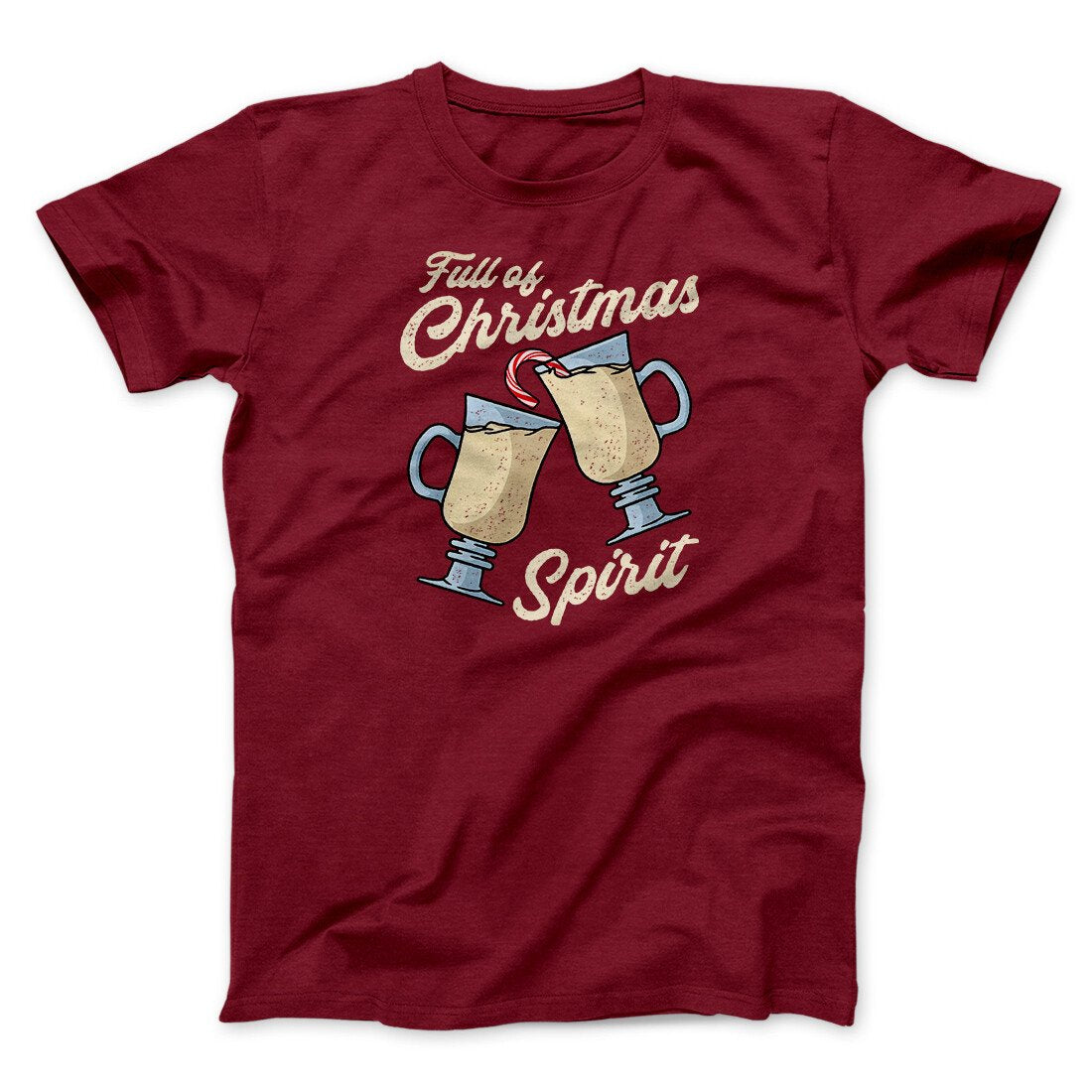 Full Of Christmas Spirit Men/Unisex T-Shirt