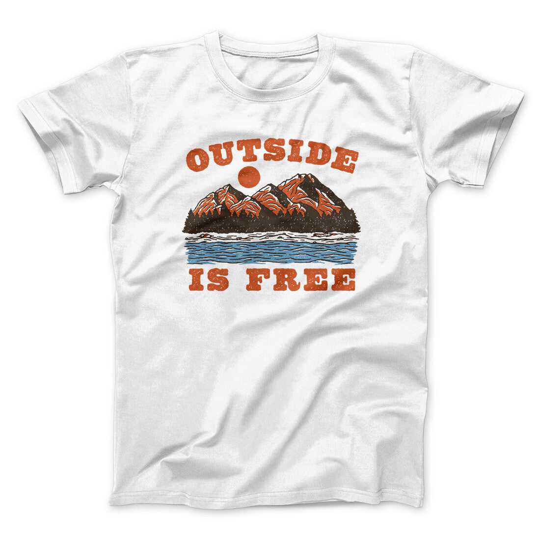 Outside Is Free Men/Unisex T-Shirt