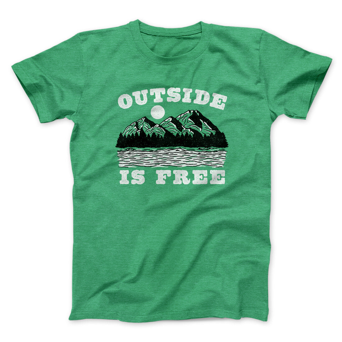 Outside Is Free Men/Unisex T-Shirt