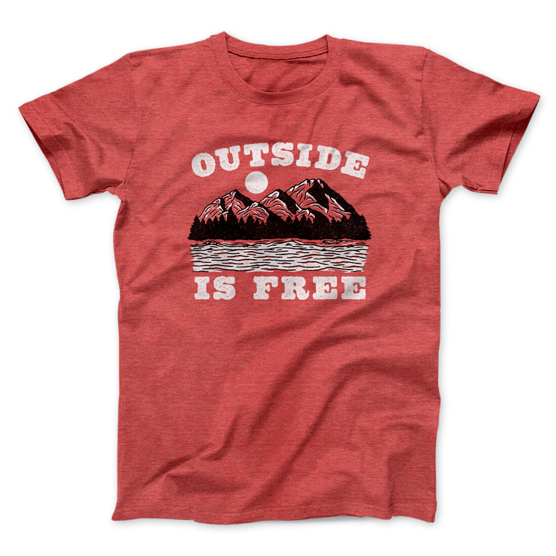 Outside Is Free Men/Unisex T-Shirt