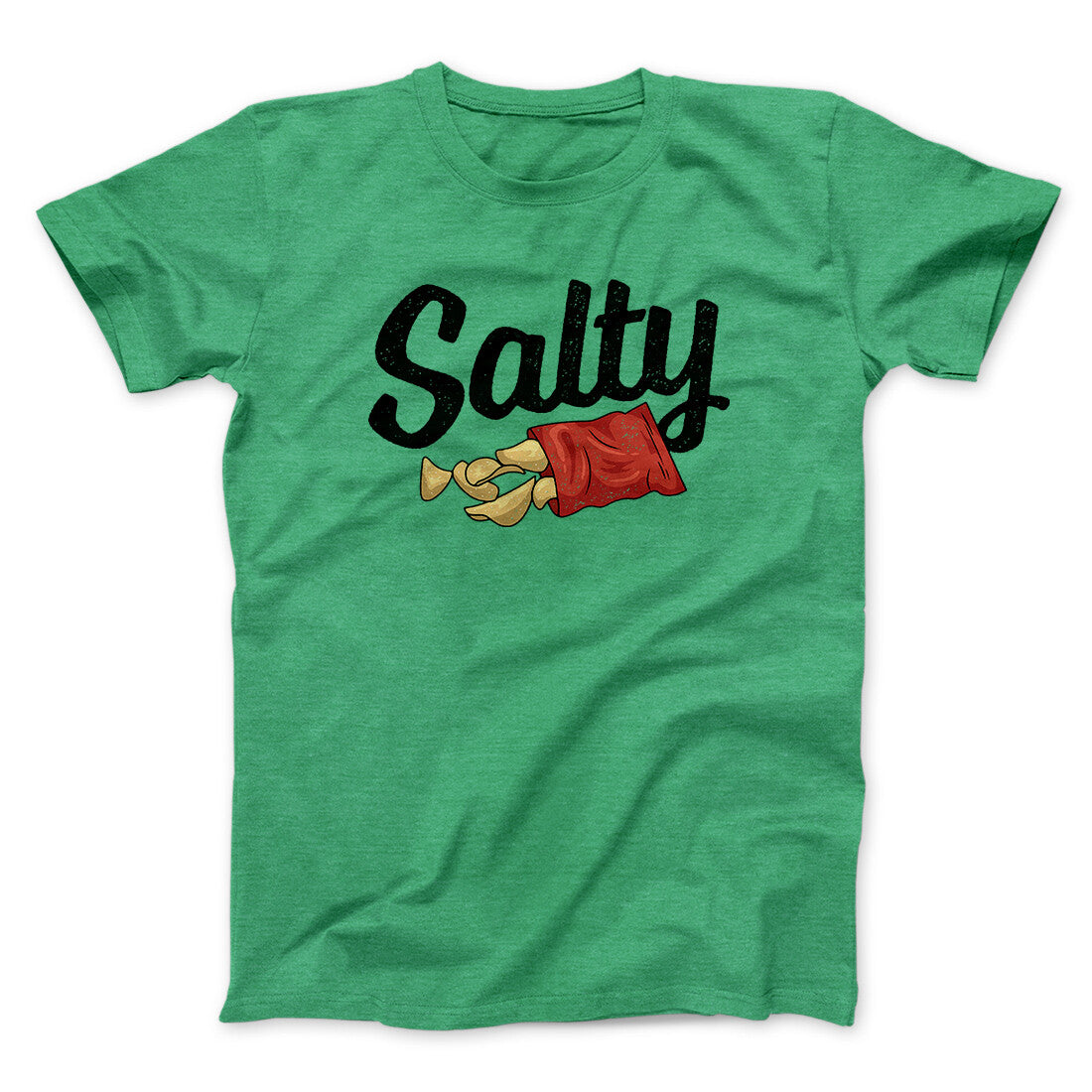 Salty Chips Funny Men/Unisex T-Shirt