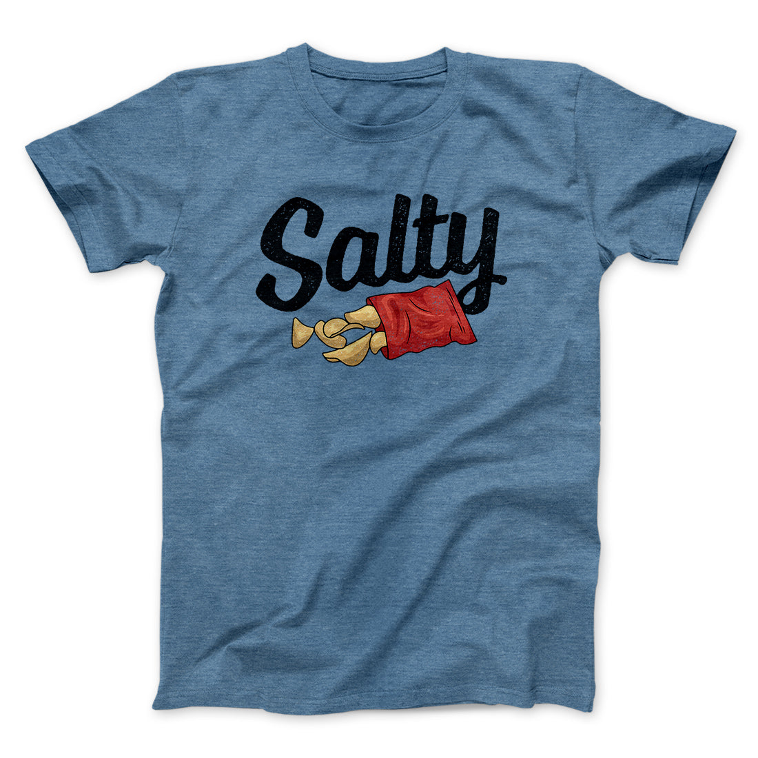 Salty Chips Funny Men/Unisex T-Shirt