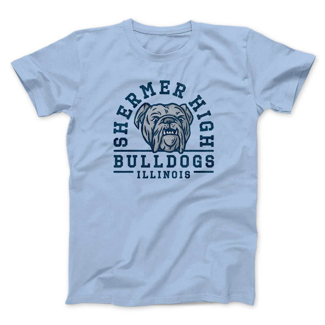 Shermer High Bulldogs Men/Unisex T-Shirt