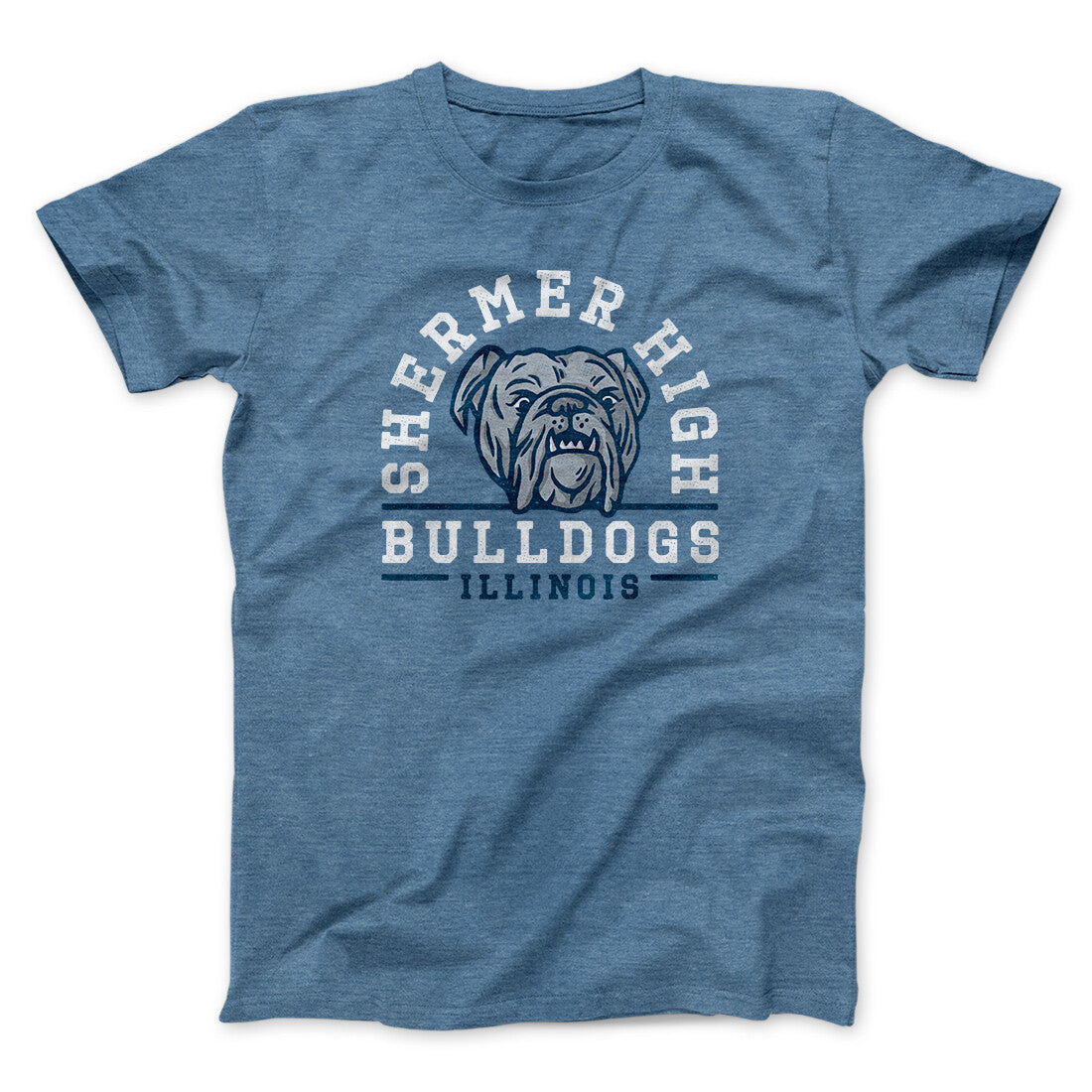 Shermer High Bulldogs Men/Unisex T-Shirt