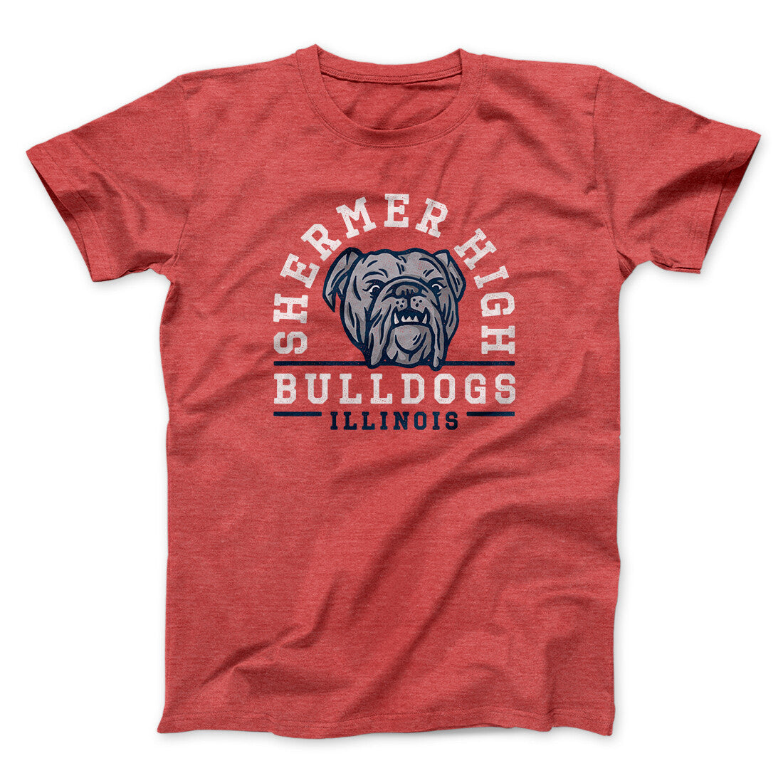 Shermer High Bulldogs Men/Unisex T-Shirt