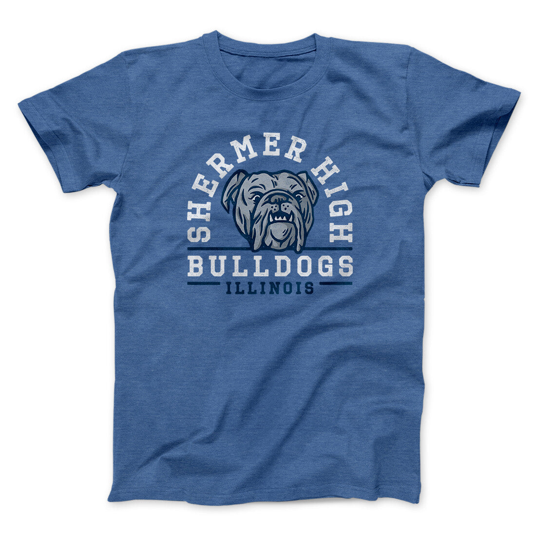Shermer High Bulldogs Men/Unisex T-Shirt