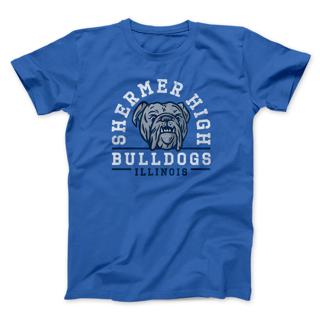 Shermer High Bulldogs Men/Unisex T-Shirt