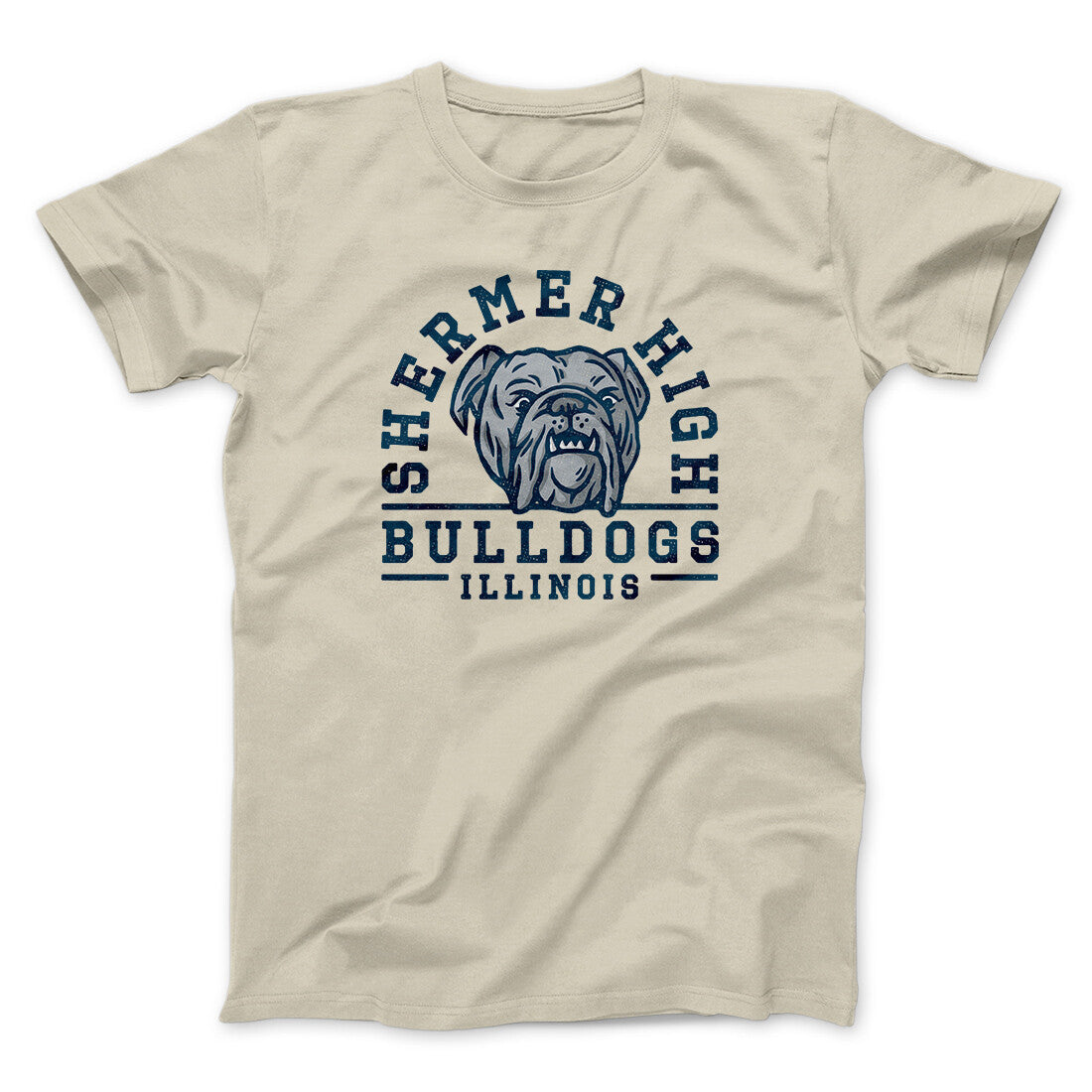 Shermer High Bulldogs Men/Unisex T-Shirt