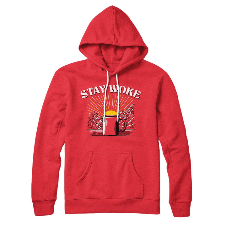 Stay Woke Coffee Hoodie